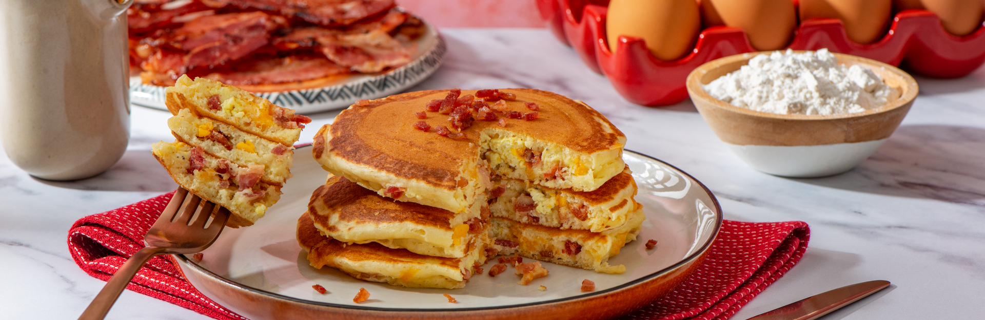 Pearl Milling Company™ Bacon and EggStuffed Pancakes FLVR